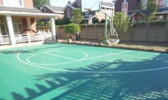 北京市順義區室外籃球場地板