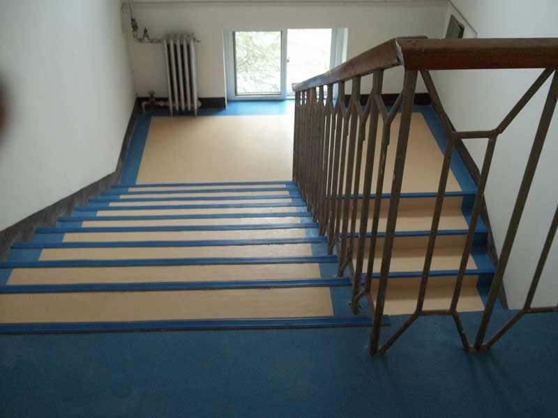 北京中國石油大學學校塑膠地板