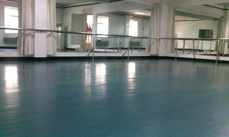 北京海淀區CCTV7農影中心pvc運動地板