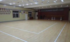 北京海淀區羊坊店中心小學運動地板