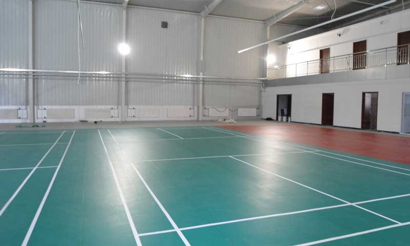 羽毛球場館地板圖片 運動地板生產(chǎn)廠家 羽毛球館地板是什么材料好