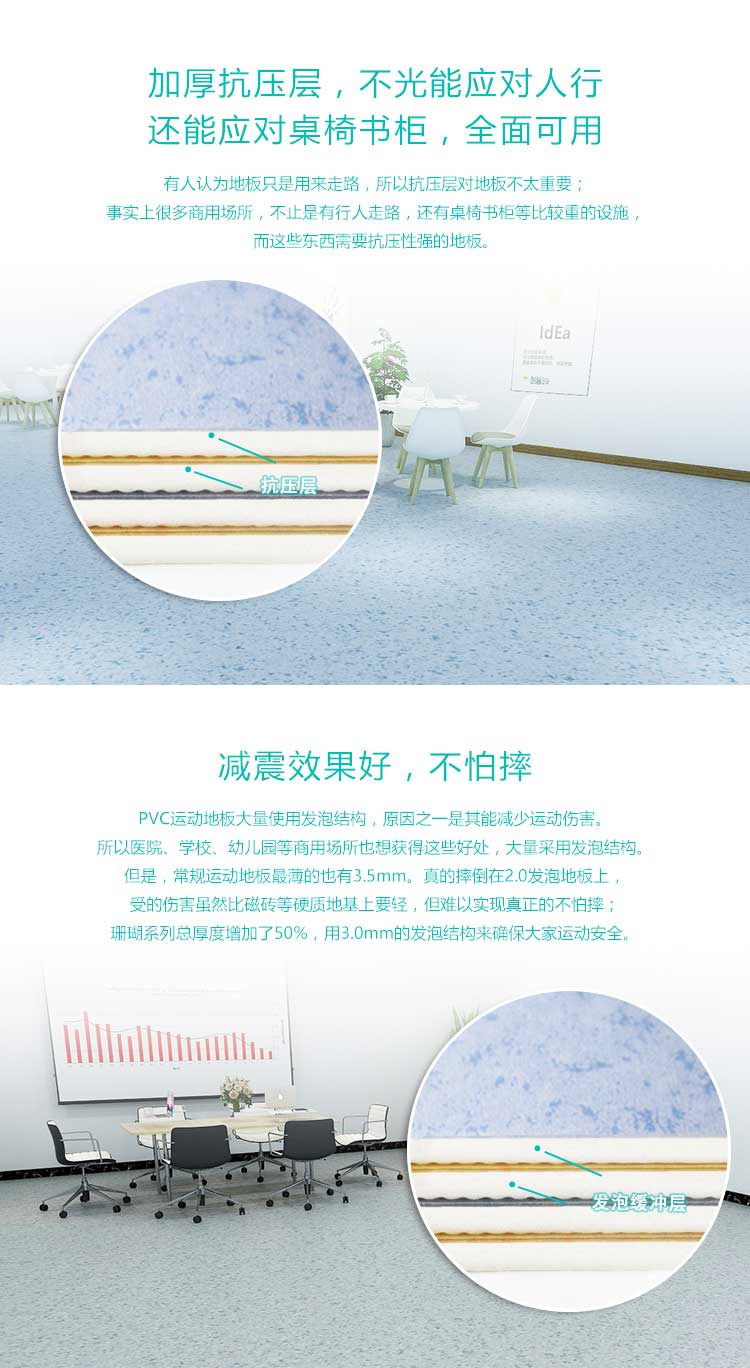 安發珊瑚·商用地板